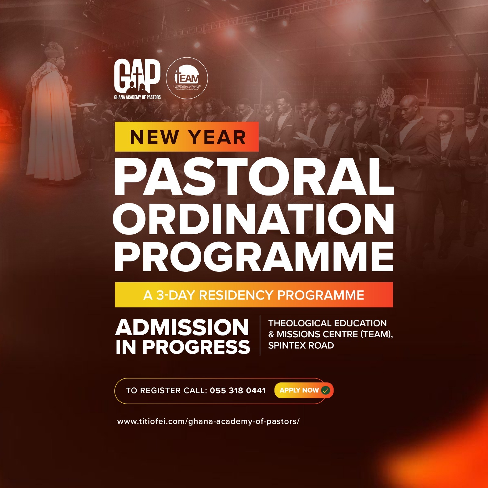 PASTORAL ORDINATION